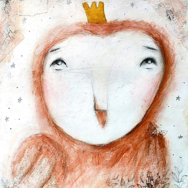© Alice Ewell - The Glitter Owl (the messenger)